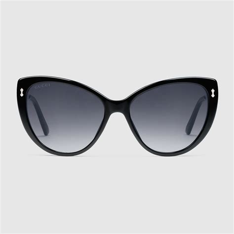 Gucci Cat eye acetate sunglasses